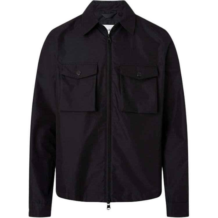 Calvin Klein Black Zip-Up Slim Fit Long Sleeve Jacket K10K107136BEH