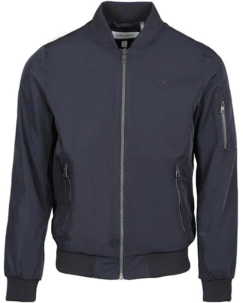 calvin-klein-blue-solid-zipper-jacket-comfortable-and-versatile-style-cm-107904-truenavy