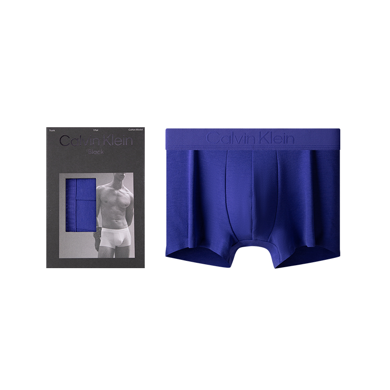 Calvin Klein Breathable Trunk Boxer Briefs Gemstone Blue - 1 Pack NB3630FPT