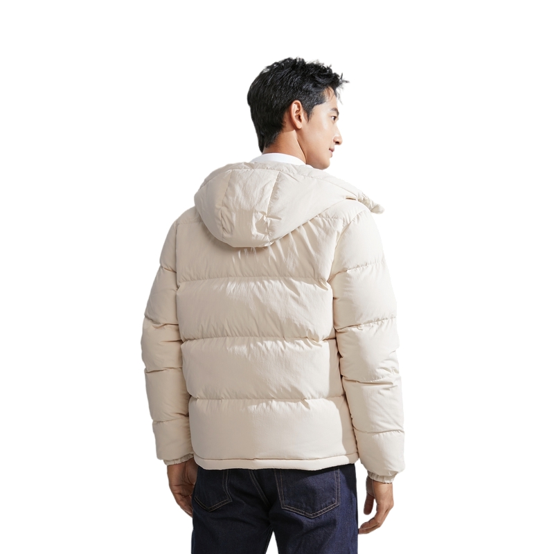 Purchase CALVIN KLEIN Casual Commuter Printed Down Hoodie Jacket Unisex. J324343