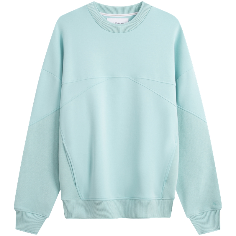 Details for カルバンクライン カジュアル クルーネック プルオーバー スウェットシャツ 無地 J325007