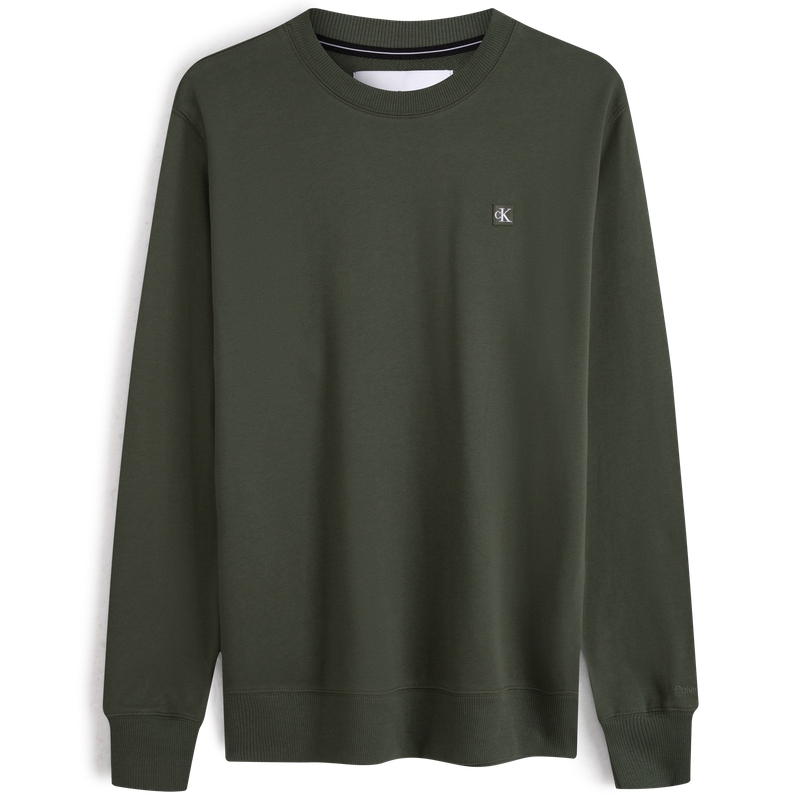 Calvin Klein Casual Embroidered Logo Cotton Crewneck Sweatshirt J320775LLP