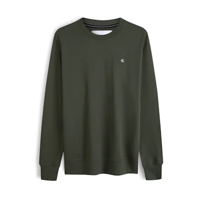 Calvin Klein Casual Embroidered Logo Cotton Crewneck Sweatshirt J320775LLP