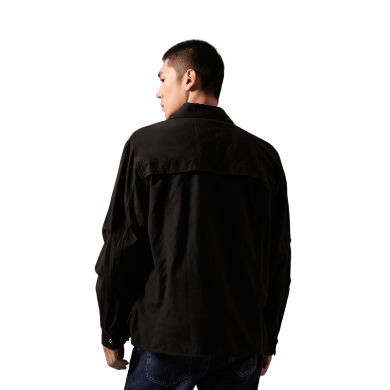 Calvin Klein Casual Embroidered Pocket Cotton Linen Jacket J326063 圖 6