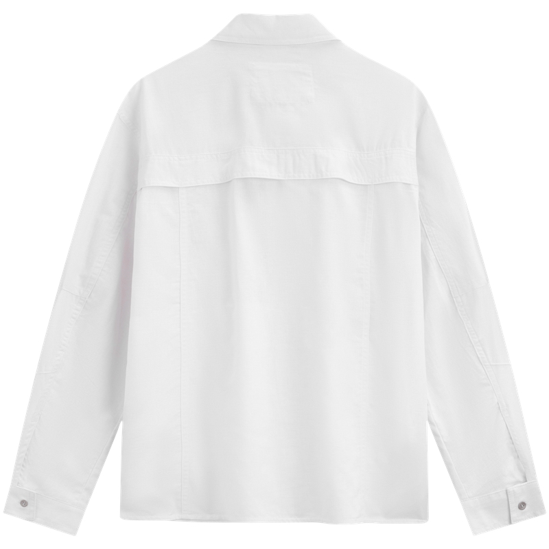 Calvin Klein Casual Embroidered Pocket Cotton Linen Jacket J326063 圖 8