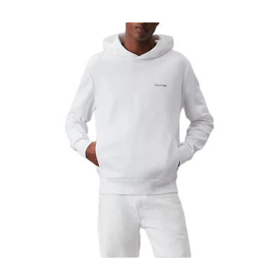 Calvin Klein Casual Hoodie Simple Comfort Long-Sleeve Bright White K10K109927-YAF