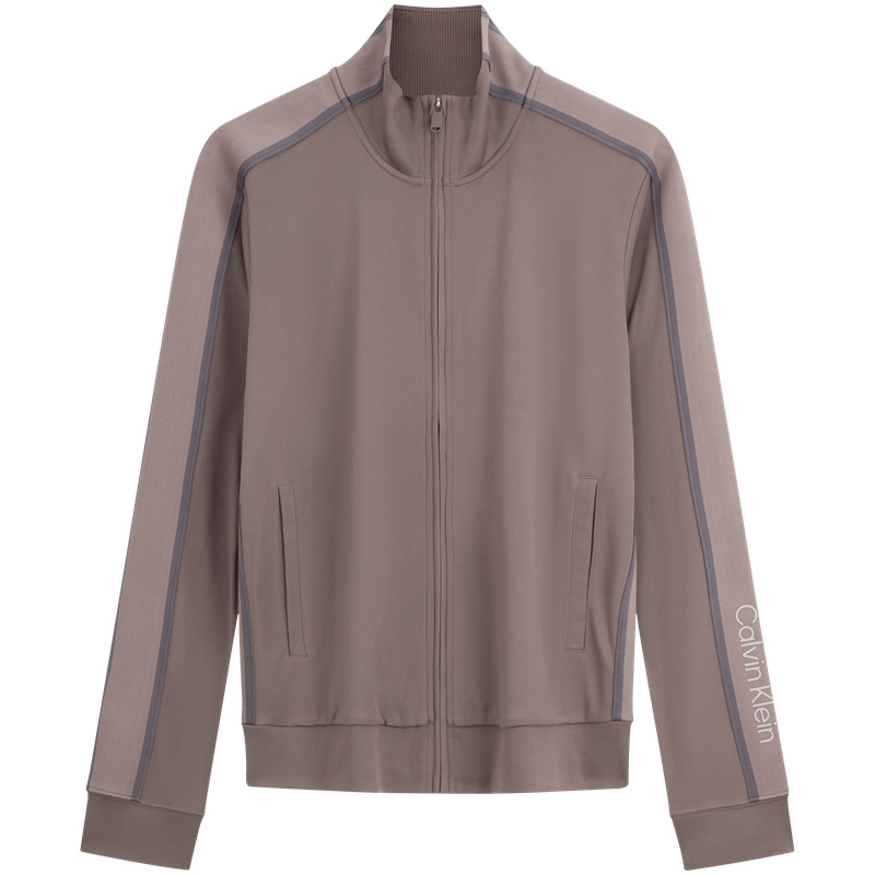 Calvin Klein Casual Letter Logo Zip-Up Sweatshirt Jacket GMF4J412 圖 2