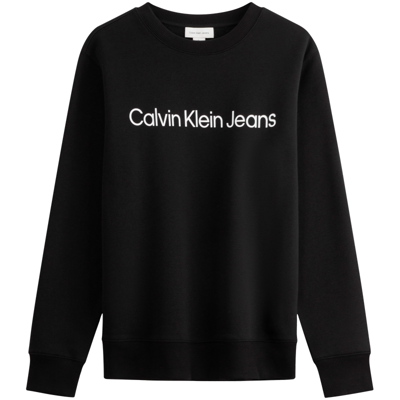 Calvin Klein Casual Logo Print Crewneck Sweatshirt Pullover J326967