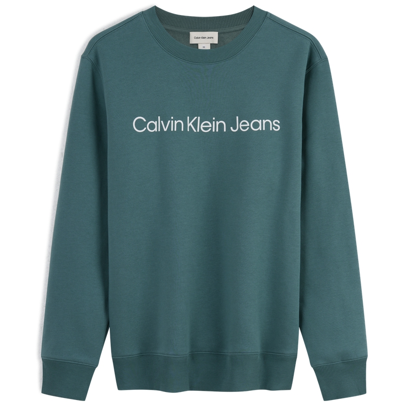 Details for 卡尔文克莱因休闲标志印花圆领卫衣 J326967