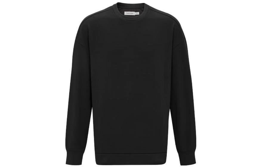 Calvin Klein Casual Loose Fit Long Sleeve Sweatshirt Black 40JM808-BAE