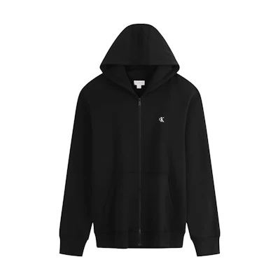 Calvin Klein Casual Loose Fit Zip-Up Hoodie with Print Design J326897