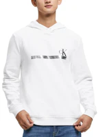 Calvin Klein Casual Simple Letter Print Hoodie White 40KC404-YAA Calvin Klein Casual Simple Letter Print Hoodie White 40KC404-YAA