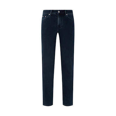 CALVIN KLEIN Casual Slim Fit Patch Stretch Jeans Dark Blue Unisex. J324353-1BJ