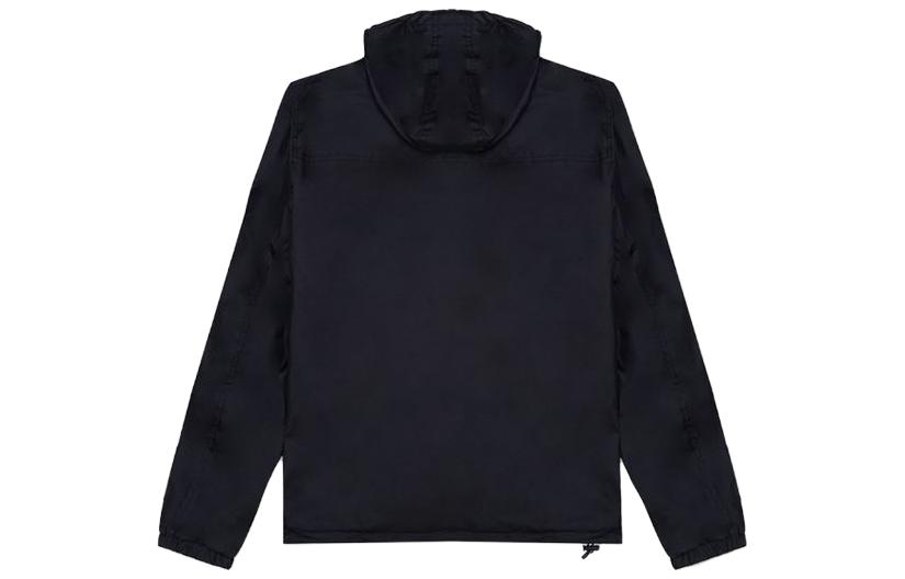 Lookbook Calvin Klein休闲纯黑色拉链连帽夹克 CM234687-BLACK-S