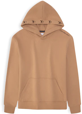 Calvin Klein 圓形Logo提花羊毛衫 卡其色 - ZM02448GV7 Buy Calvin Klein 圓形Logo提花羊毛衫 卡其色 - ZM02448GV7