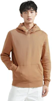 Shop Calvin Klein Circular Logo Jacquard Fleece Sweatshirt Khaki - ZM02448GV7
