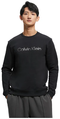 Calvin Klein CK 字母數字圖案套頭衫 40KC405 Buy Calvin Klein CK 字母數字圖案套頭衫 40KC405
