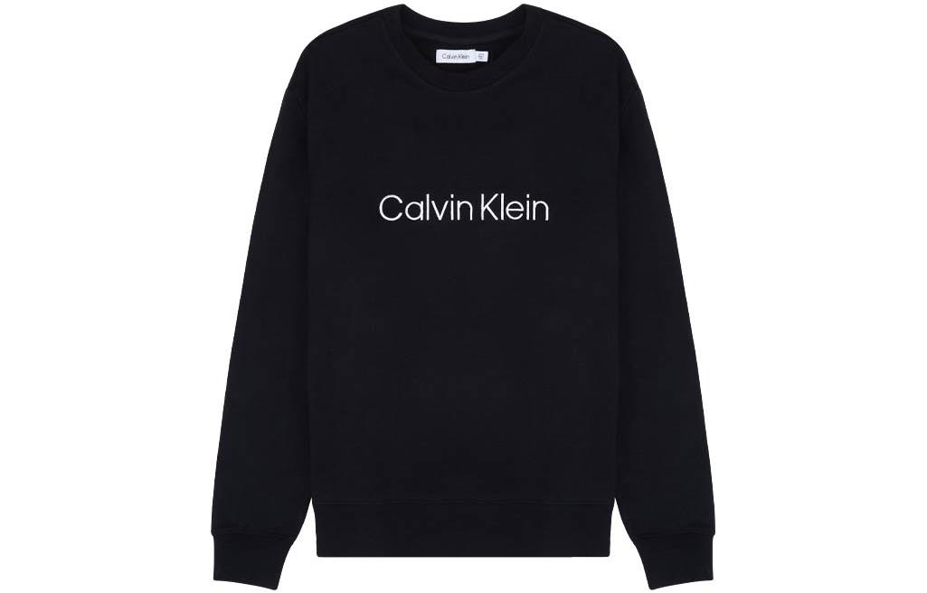 Calvin Klein CK Logo Crewneck Sweatshirt Black ( Loose Fit) 40HP230001