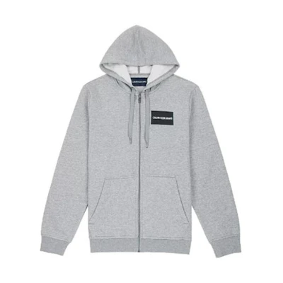 Calvin Klein CK Logo Embroidered Patch Sweatshirt Grey () 41BK745-010