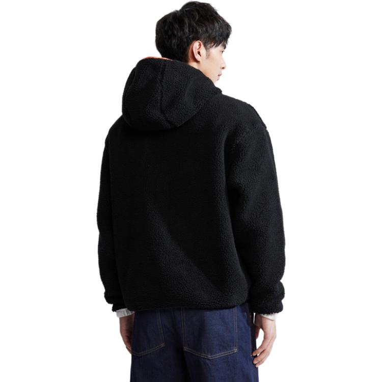 Purchase カルバンクライン CK ロゴパッチ ハーフジップ スペースブラック スウェットシャツ J324086