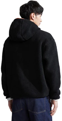 Calvin Klein CK Logo Patch Half-Zip Pullover Space Black Baju Sejuk J324086 Purchase Calvin Klein CK Logo Patch Half-Zip Pullover Space Black Baju Sejuk J324086