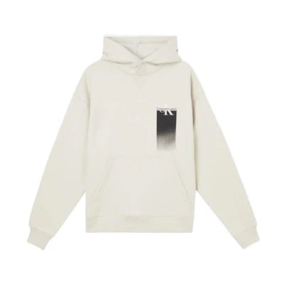 Calvin Klein CK Solid Print Sweatshirt White J30J321890-ACF
