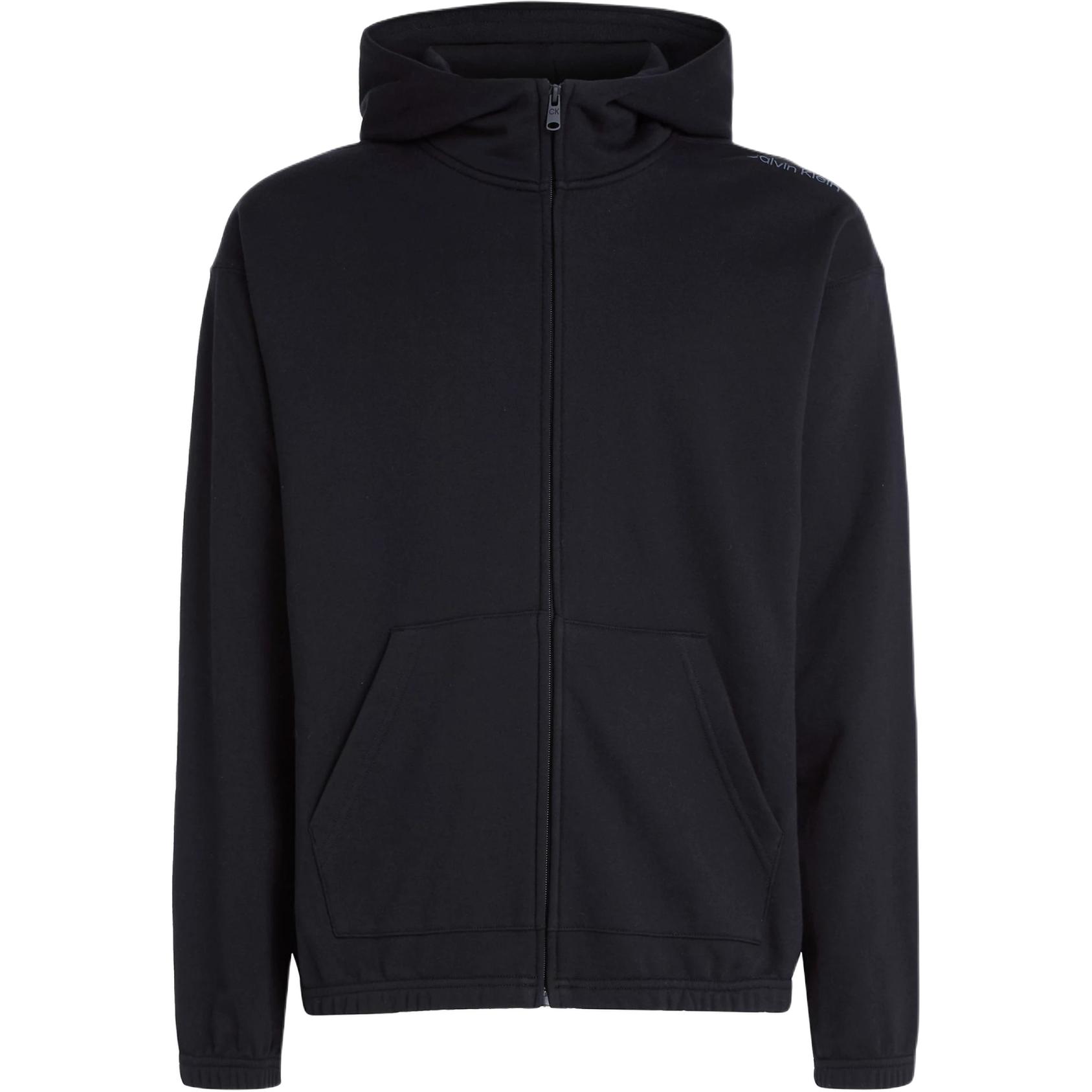 Calvin Klein CK Sport Black Casual Hooded Zip Jacket with Logo 00GMS3J401-BAE