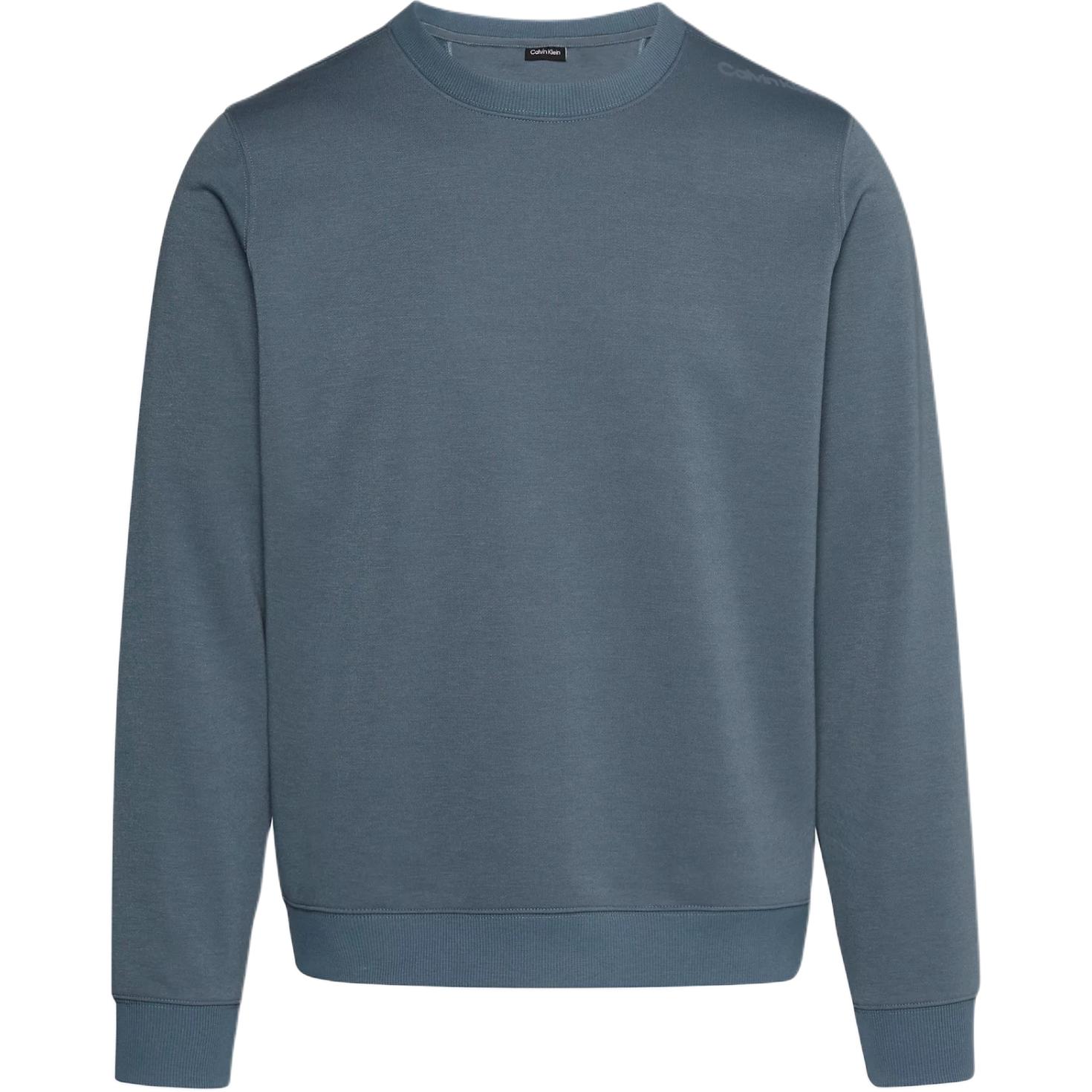 Calvin Klein CK Sport Cerulean Blue Casual Crewneck Long Sleeve Sweatshirt 00GMS4W333-5BX