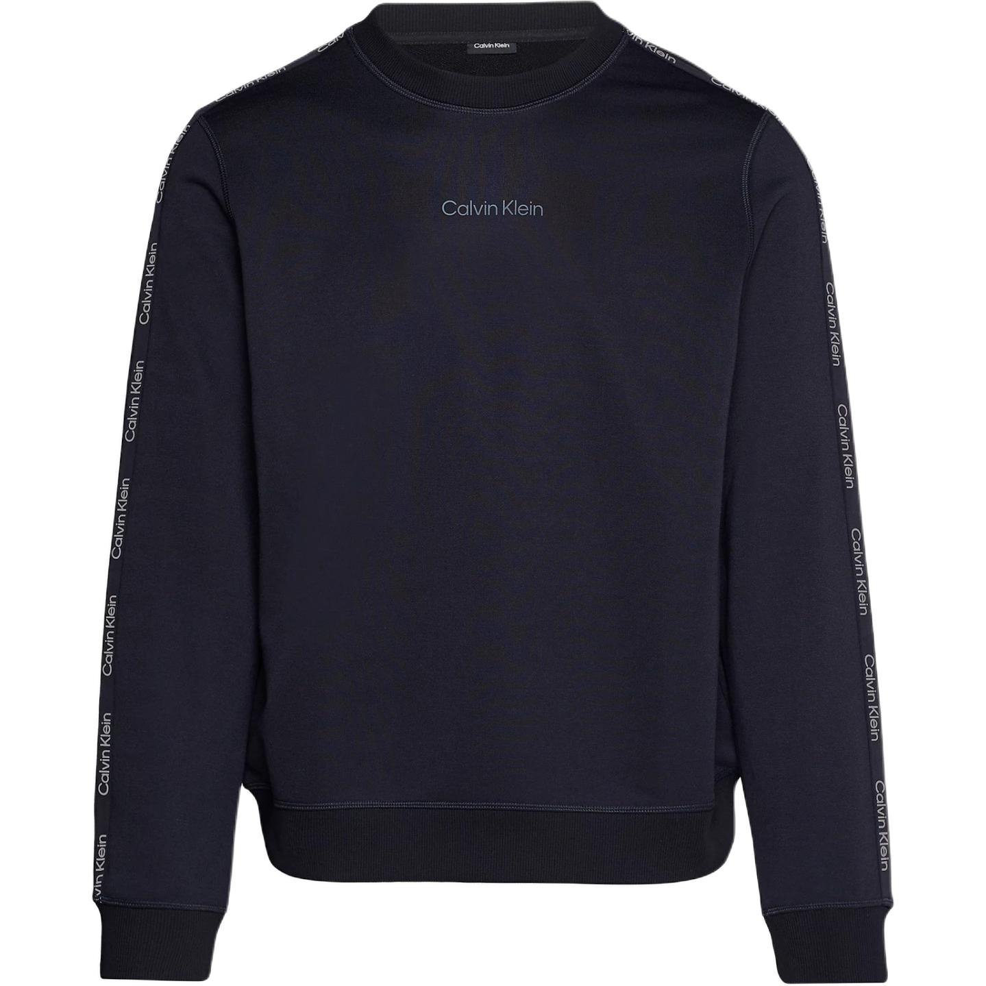 Calvin Klein CK Sport Logo Print Crewneck Long Sleeve Sweatshirt Black ( EU Version) 00GMS4W337-BAE