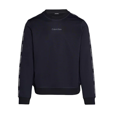 Calvin Klein CK Sport Logo Print Crewneck Long Sleeve Sweatshirt Black ( EU Version) 00GMS4W337-BAE