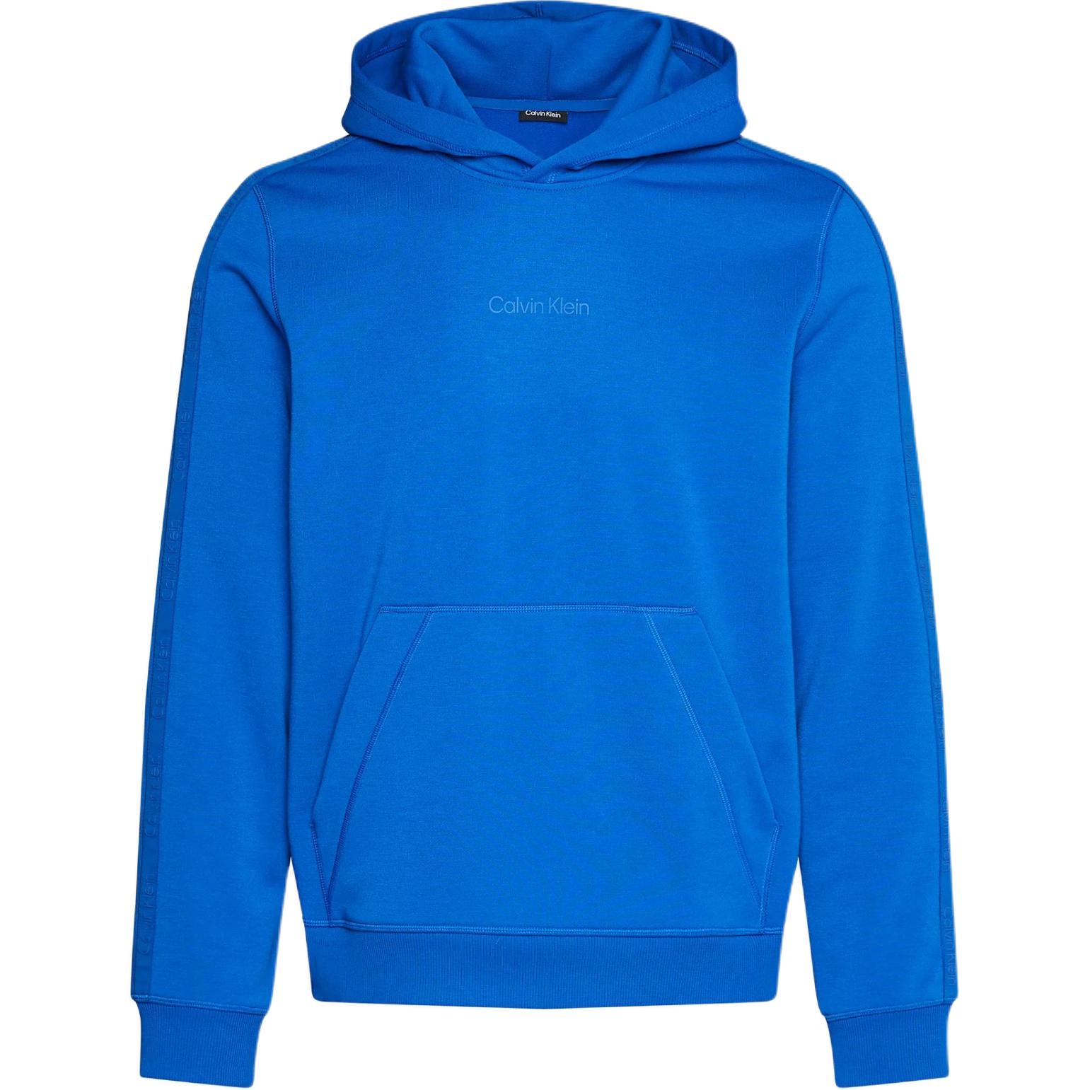 Calvin Klein CK Sport Logo Print Hoodie Long Sleeve Casual Blue ( European Fit) 00GMS4W336-CGN