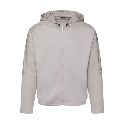 Calvin Klein CK Sport Zip Hoodie Letter Print Grey Jacket European Version 00GMS4J419-K6B