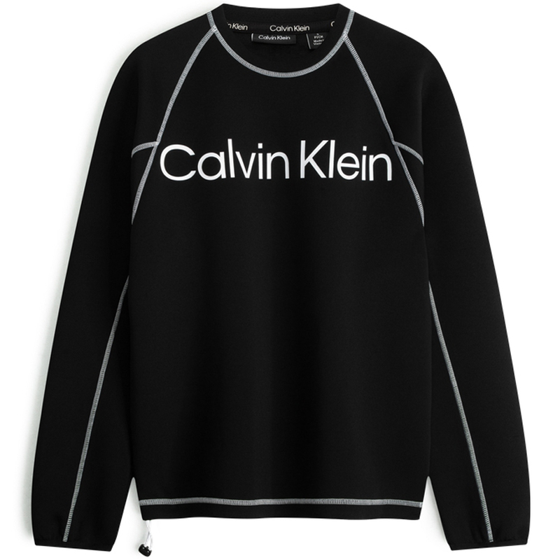 Calvin Klein CK Sweatshirt Outdoor Running Crewneck Space Black 4MF3W317001