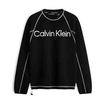 Calvin Klein CK Sweatshirt Outdoor Running Crewneck Space Black 4MF3W317001