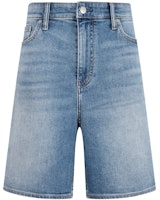 Calvin Klein Classic American Style Washed Stretch Denim Shorts Unisex J224328 Calvin Klein Classic American Style Washed Stretch Denim Shorts Unisex J224328