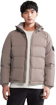 カルバンクライン クラシックパッチ フード付きダウンジャケット ユニセックスコート J324341 Shop カルバンクライン クラシックパッチ フード付きダウンジャケット ユニセックスコート J324341