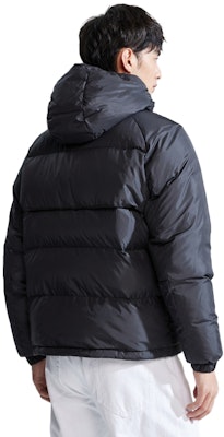 カルバンクライン クラシックパッチ フード付きダウンジャケット ユニセックスコート J324341 1