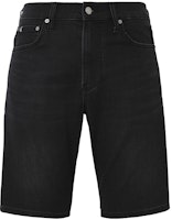 Calvin Klein Colorblock Comfy Straight Denim Shorts Black J325505-1BY Calvin Klein Colorblock Comfy Straight Denim Shorts Black J325505-1BY