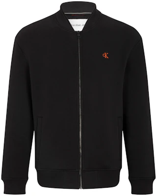 Calvin Klein Jaket Baseball Fleece Colorblock Zip-Up Hitam J321895 Buy Calvin Klein Jaket Baseball Fleece Colorblock Zip-Up Hitam J321895