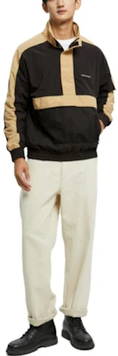 卡尔文·克莱因拼色印花魔术贴拉链夹克黑色时尚潮流 ZM02031 Lookbook 卡尔文·克莱因拼色印花魔术贴拉链夹克黑色时尚潮流 ZM02031