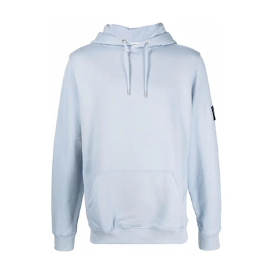 Calvin Klein Compass Patch Pullover Hoodie Light Blue () J30J314036C1U
