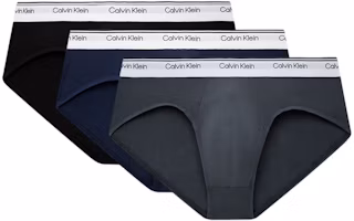 Calvin Klein Cool Cotton Stretch Briefs 3-Pack Comfortable Fit NP2764O