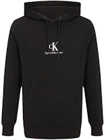 Calvin Klein Couple Series Unisex Black Cotton Printed Hoodie J318475-BEH Calvin Klein Couple Series Unisex Black Cotton Printed Hoodie J318475-BEH