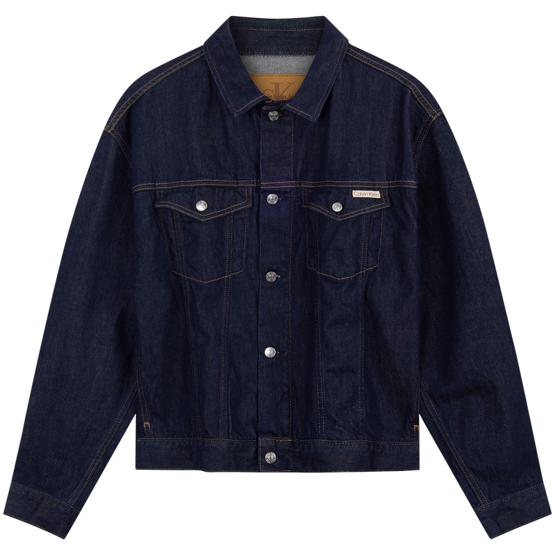 Order 卡尔文克莱因男士经典复古宽松款牛仔纽扣夹克 J326391