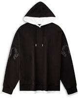 Calvin Klein Hoodie Unisex Hitam Putih Sulam Naga Space Black. J400357 Lookbook Calvin Klein Hoodie Unisex Hitam Putih Sulam Naga Space Black. J400357