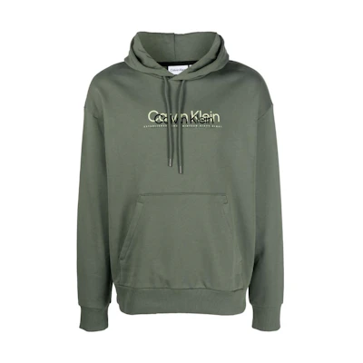 Calvin Klein Elegant Casual Solid Sweatshirt Green K10K111815