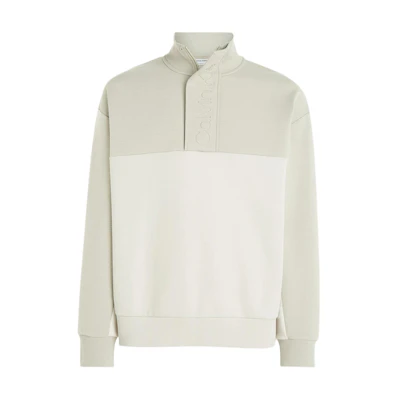 Calvin Klein Embossed Casual Comfort Long Sleeve Sweatshirt Eucalyptus Green Men K10K112253-LEB