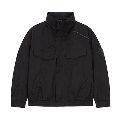Calvin Klein Embossed Letter Hooded Outdoor Casual Sports Jacket for Men J324428