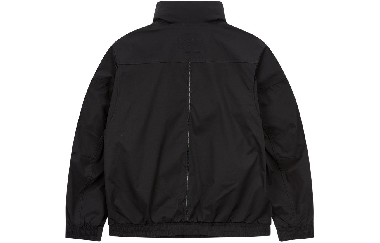 Lookbook Calvin Klein 男款立體字母連帽戶外休閒運動夾克 J324428