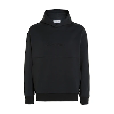 Calvin Klein Embossed Logo Hoodie Black (European Edition) Casual Wear K10K112746-BEH